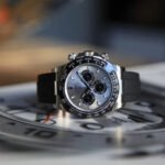 Rolex Daytona White Gold Steel Dial Oysterflex Strap116519ln-0027 Replica - Image 5