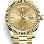 Rolex Day-Date 40 18K Yellow Gold Champagne Dial Men's Watch M228238-0003
