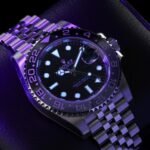 Rolex GMT Master ll Automatic Black Dial Jubilee Bracelet Steel Men's Watch M126710GRNR-0003 - Image 19