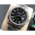 Rolex Datejust 41 Stainless Steel Black Dial Men's Watch M126334-0017 - Image 5