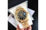 Rolex Datejust 36/28mm RG/RG Jub Black/Dial - Image 2