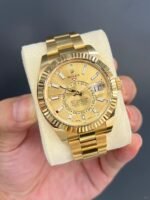 Rolex Sky-Dweller Champagne Dial, 18kt Yellow Gold Watch 326938-0003 - Image 7