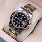 Rolex Submariner Date Two Tone Oyster Bracelet Men's Watch 126613LN - Image 10