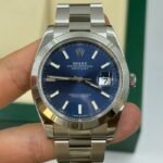 Rolex Datejust 41 Stainless Steel Blue Dial Men's Watch M126300-0001 - Image 4