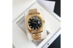 Rolex Datejust 36/28mm RG/RG Jub Black/Dial - Image 6
