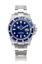Rolex Submariner Date 18K White Gold Diamonds 116659 SABR