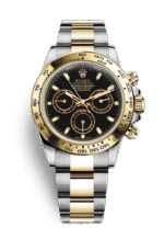 Rolex Daytona Two Tone Black Dial 40mm 116503-0004