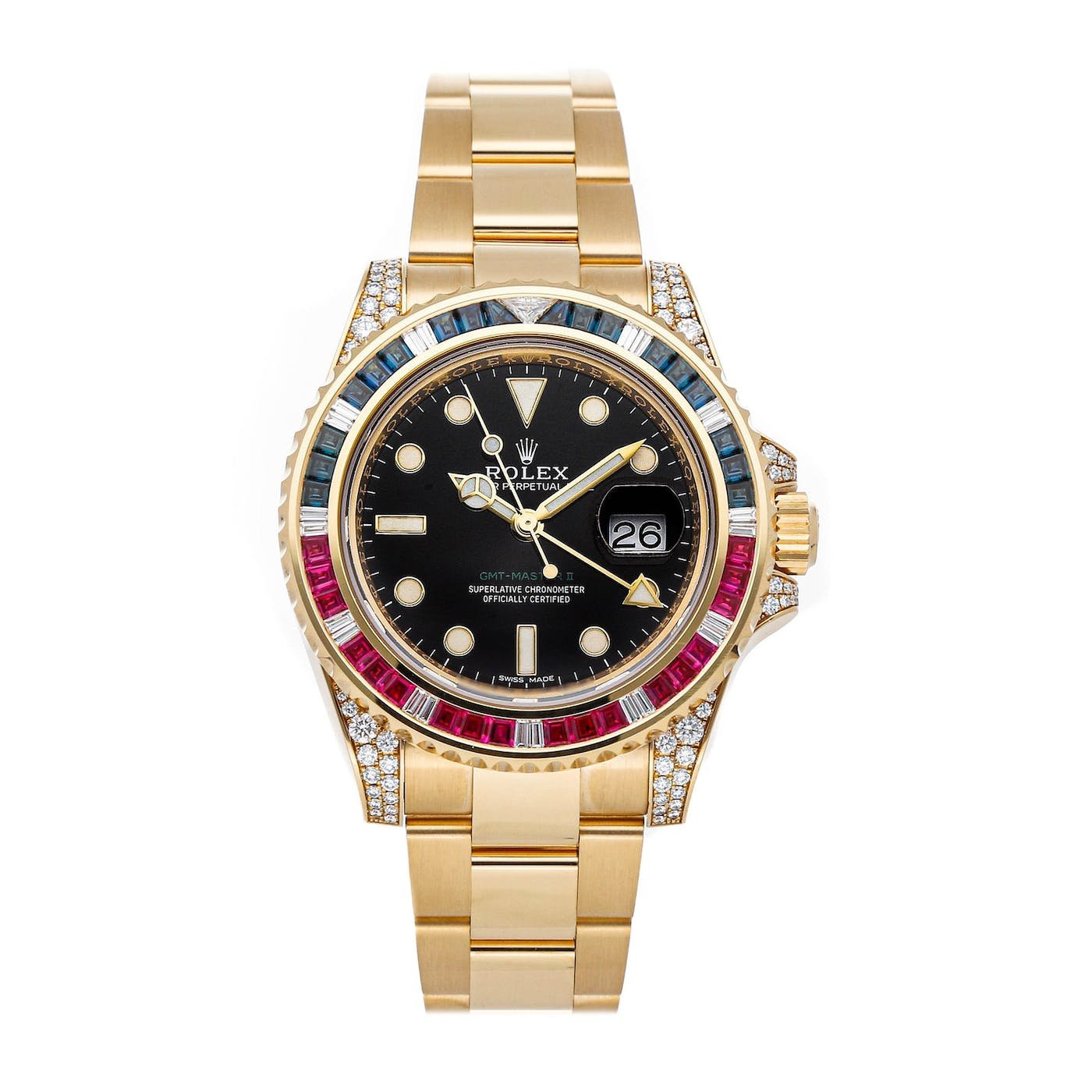 46563573ca1840ee004992aa51fca681.jpeg ROLEX GMT-Master II REF 116758SARU - Image 1