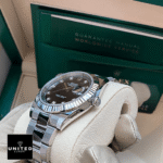 Rolex Datejust 41 Black Diamond Dial Men's Watch M126334-0011 - Image 9