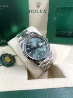 Rolex Datejust 41'Mint Green' 126334 Steel & White Gold - Image 7