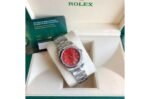 Rolex Oyster Perpetual 31/41mm SS/SS Red/Stk - Image 5