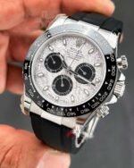 Rolex Cosmograph Daytona White Gold Meteorite 116519LN Replica - Image 6