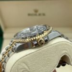 Rolex GMT Master ll Yellow Gold and Stainless Steel Black Dial Jubilee Bracelet Men's Watch M126713GRNR-0001 - Image 11