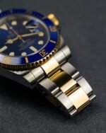 Rolex Submariner Bluesy Blue Index Dial Oyster Bracelet Mens Watch 116613lb-0005 - Image 6