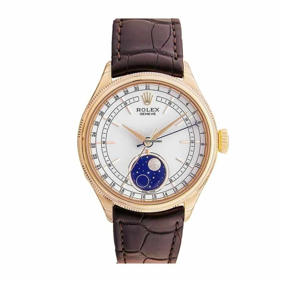 5dc2d4729999a634264b08cdffb47f53.jpeg Rolex Cellini Moonphase White Dial New 50535-0002 Replica - Image 1