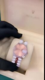 Rolex Datejust 31 Chocolate Diamonds Dial Diamond Bezel Rose Gold Two Tone Jubilee Watch 278381RBR 278381 - Image 3