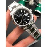 Rolex Datejust 41 Stainless Steel Black Dial Men's Watch M126334-0017 - Image 3