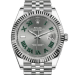 Rolex DATEJUST 41 Oyster, 41 mm, Oystersteel and white gold M126334-0022