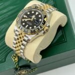 Rolex GMT Master ll Yellow Gold and Stainless Steel Black Dial Jubilee Bracelet Men's Watch M126713GRNR-0001 - Image 10