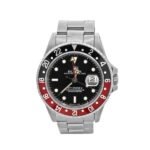 Rolex GMT-Master II, Coke, 40mm, Stainless Steel, Black Dial, 16760