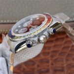 Rolex Pre Owned Steel Daytona 116509 Custom Diamond Rainbow - Image 7