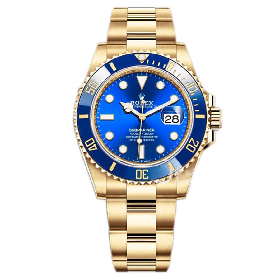 860ac8d8717f45f57bc8b4a43b2f1aeb.jpeg Rolex Submariner Date Oyster, 41 mm, yellow gold, Reference 126618LN - Image 1