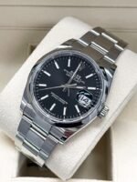 Rolex Datejust 126200 36mm Black Index Dial Smooth Bezel Oyster Bracelet - Image 2