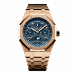 AP Rose Gold Blue Dial Replica