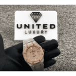 Audemars Piguet Royal Oak Selfwinding 15400SR.OO.1220SR.01 Iced Out Replica - Image 2