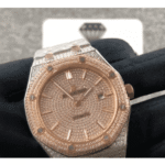 Audemars Piguet Royal Oak Selfwinding 15400SR.OO.1220SR.01 Iced Out Replica - Image 3