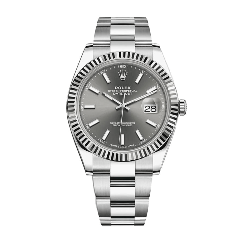 Rolex-Datejust-Grey-Dial-Replica.png Rolex Datejust Grey Dial Replica - Image 1
