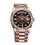 Rolex Day-Date 128235-0037 Brown Ombre Dial Replica - Image 2