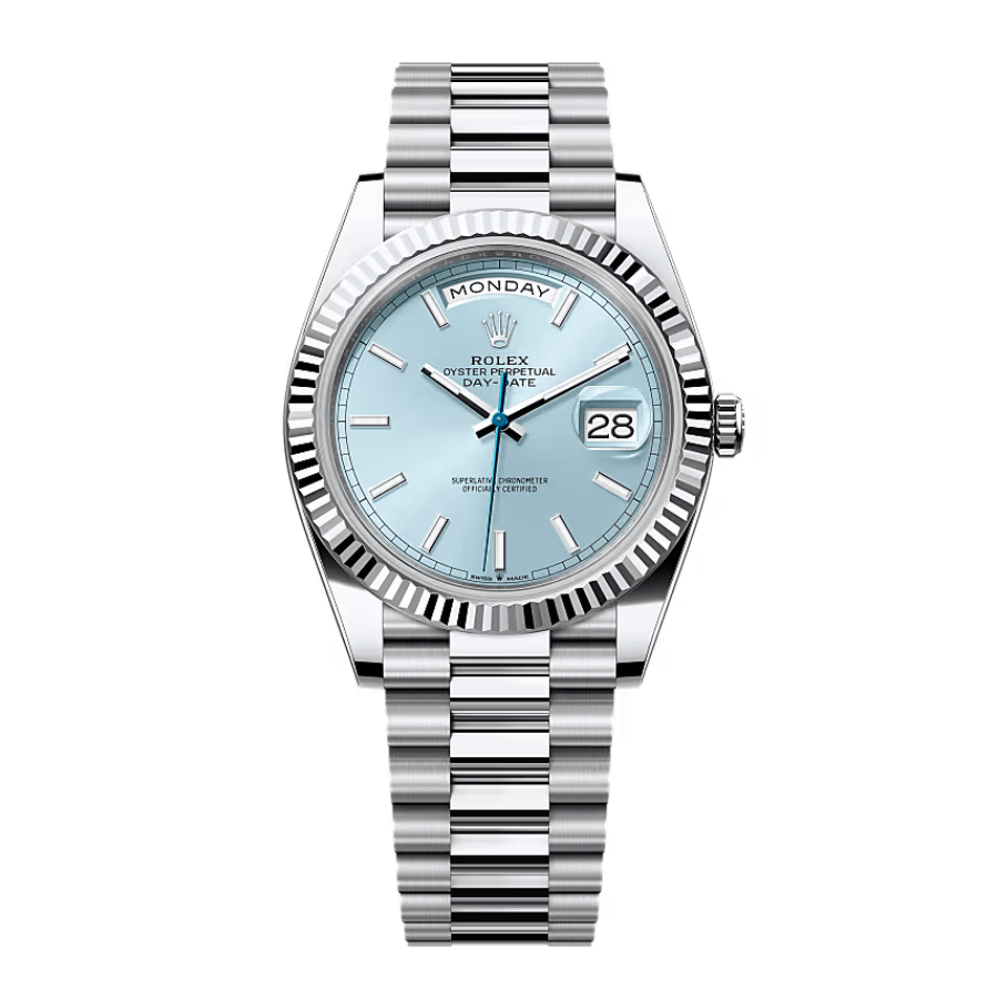Rolex-Day-Date-Ice-Blue-Grooved-Replica-1.png Rolex Day Date Ice Blue Grooved Replica - Image 1