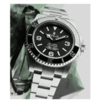 Rolex Submariner 6190 Blaken Black Dial Replica - Image 2