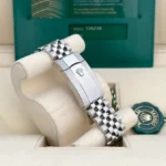 Rolex Datejust 36 Steel & White Gold Black Diamond Dial Women's Watch M126234-0027 - Image 6