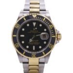 Rolex Submariner Date, 40mm, 18k Yellow Gold and Stainless Steel, Black Dial, 16613 - Image 2