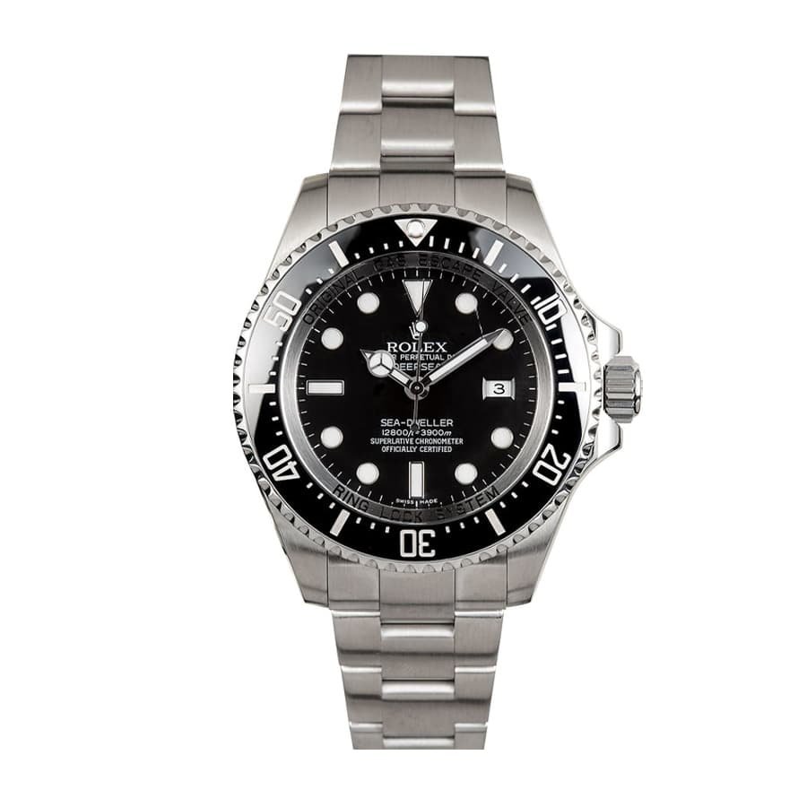 b06722d970aa1a22e584200f176b6971.jpeg Rolex Deepsea Sea-Dweller Stainless Steel 116660-0001 Oyster Replica - Image 1