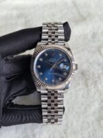 Rolex Datejust 41 Blue Diamond Dial Men's Watch M126334-0016 - Image 2