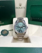 Rolex Datejust 41'Mint Green' 126334 Steel & White Gold - Image 2