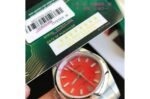 Rolex Oyster Perpetual 31/41mm SS/SS Red/Stk - Image 6
