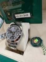 Rolex Datejust 41 Stainless Steel Slate Dial Men's Watch M126300-0007 - Image 6