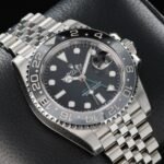 Rolex GMT Master ll Automatic Black Dial Jubilee Bracelet Steel Men's Watch M126710GRNR-0003 - Image 18