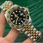 Rolex GMT Master ll Yellow Gold and Stainless Steel Black Dial Jubilee Bracelet Men's Watch M126713GRNR-0001 - Image 7