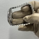 Lady Rolex DAY-DATE 36 128396TBR Ice Blue Baguette Index Replica - Image 6