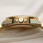 Rolex GMT-Master II 116758SA-78208 18k Yellow Gold Diamond & Blue Sapphire - Image 5