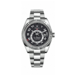 Rolex Sky-Dweller 42mm Black Dial Oyster Bracelet Men's Watch 326939