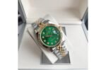 Rolex Datejust 36/28mm RG/SS Jub Green/Dial - Image 4