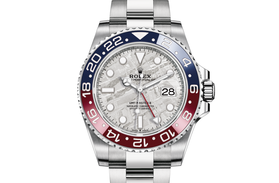 eb2bb571722d7ec269c4a15b2d667983.png Rolex GMT-MASTER II Oyster, 40 mm, white gold M126719BLRO-0002 - Image 1