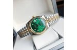 Rolex Datejust 36/28mm RG/SS Jub Green/Dial - Image 5