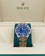 Rolex Submariner Bluesy Blue Index Dial Oyster Bracelet Mens Watch 116613lb-0005 - Image 11